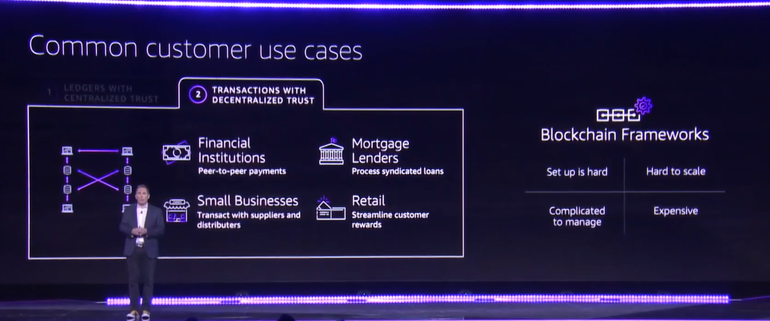 AWS goes blockchain: The cloud giant announces two distributed ledger ...