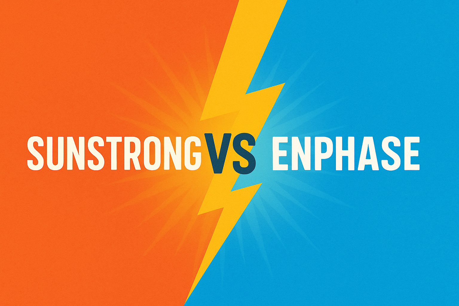 SunStrong vs Enphase Monitoring